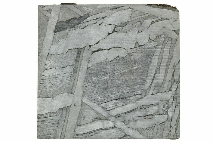 Etched Seymchan Meteorite Slice ( g) - Russia #313256